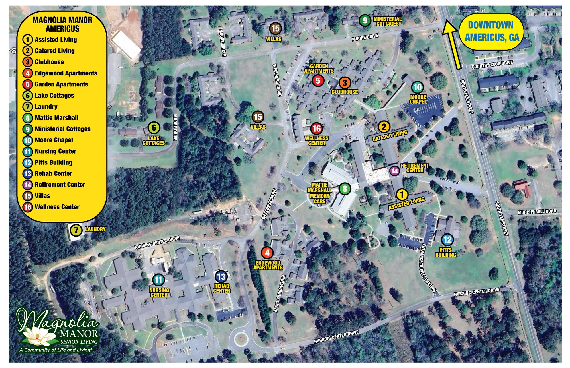 02484 AMERICUS Campus Map 02484 AMERICUS Campus Map