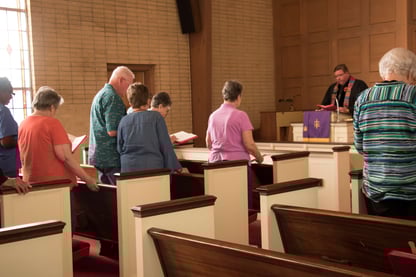 2019 Maundy Thursday chapel resident