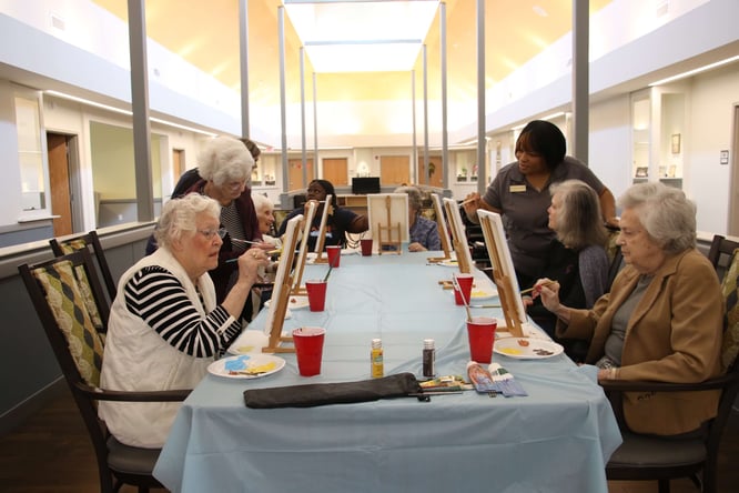 art therapy for seniors