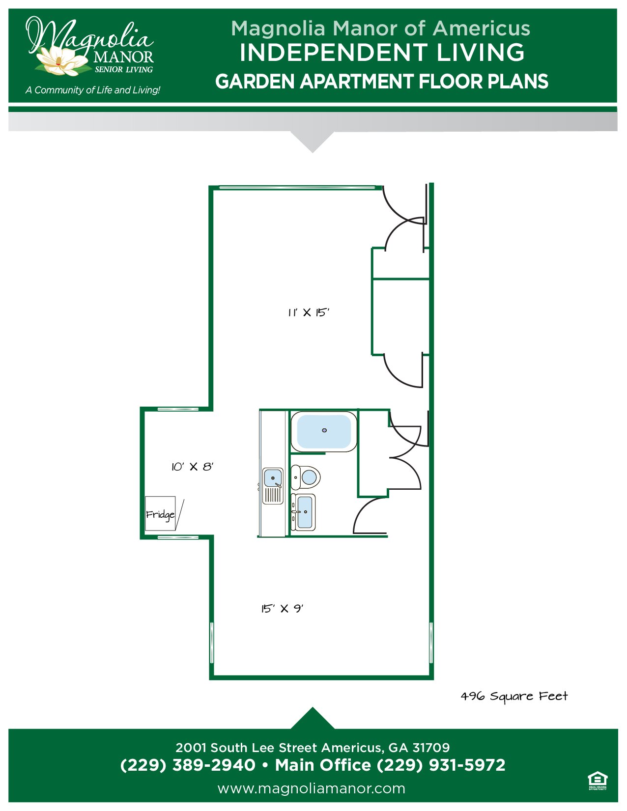 00344 AMERICUS Floor Plan Garden Apart-01