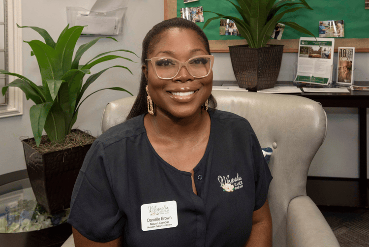 Danielle Brown assisted living in macon