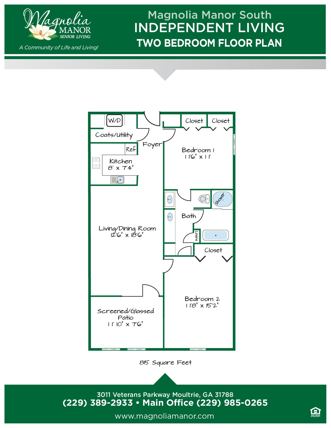 00344 MOULTRIE IL Floor Plan Two Bedroom-01