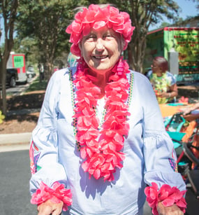 Sally Mayton at Hawaiian Luau (2775)