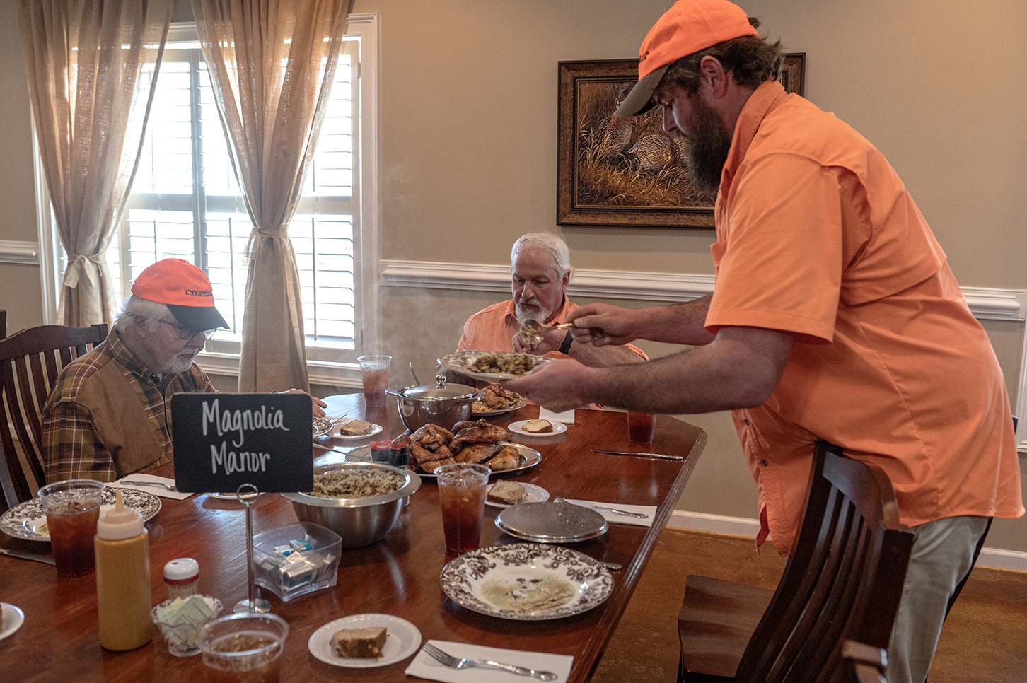 John Gill Quail Hunt_Lunch_6459