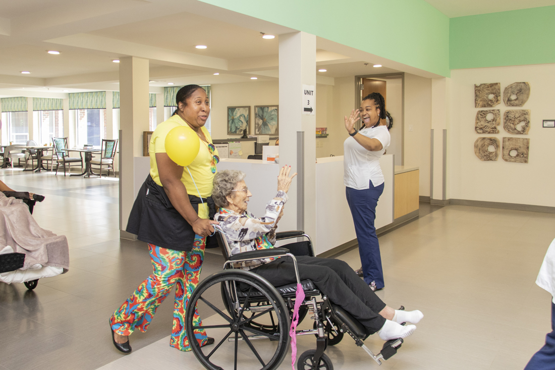 Americus Nursing Center Wheelchair Parade