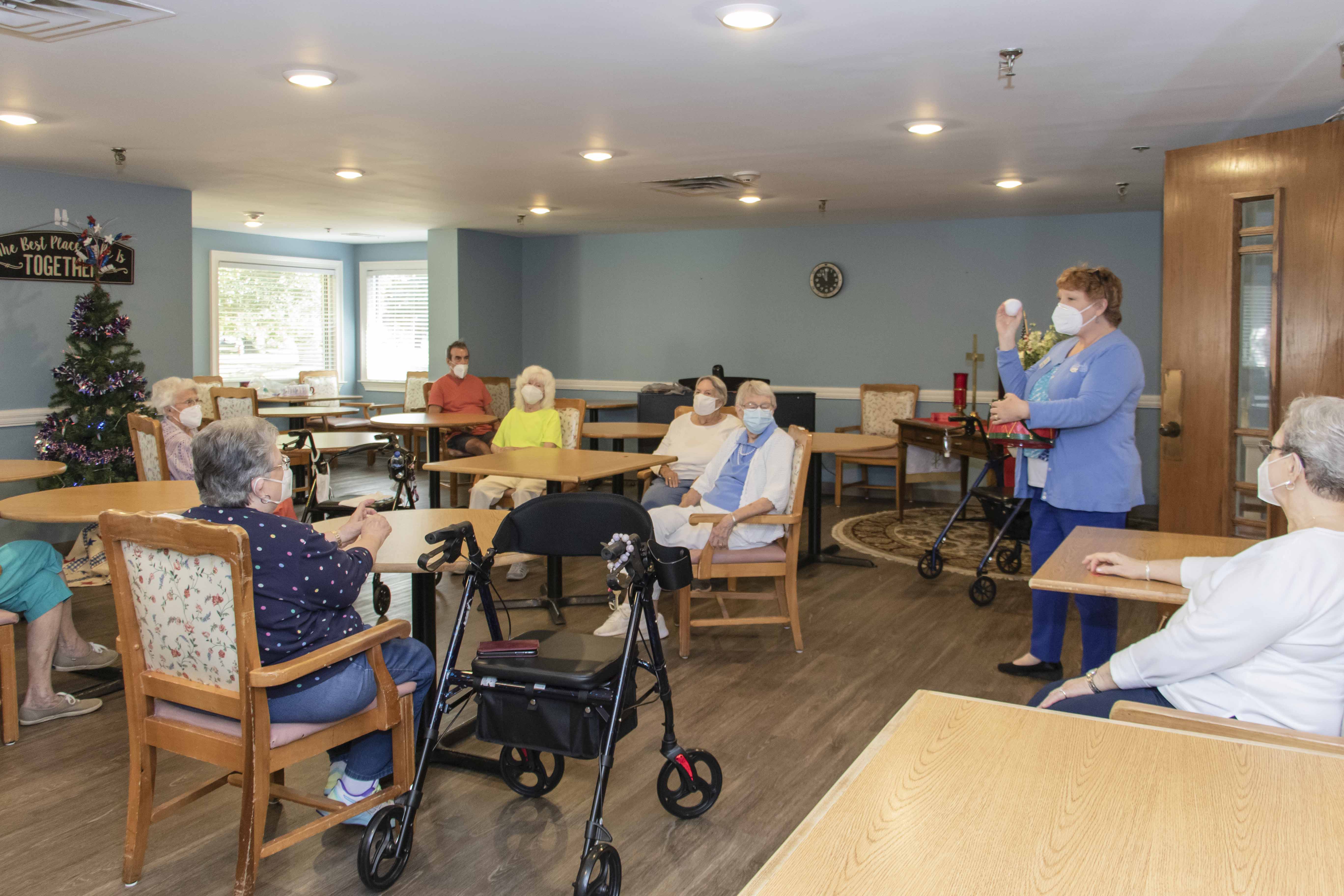 Americus Retirement Center Christmas in July