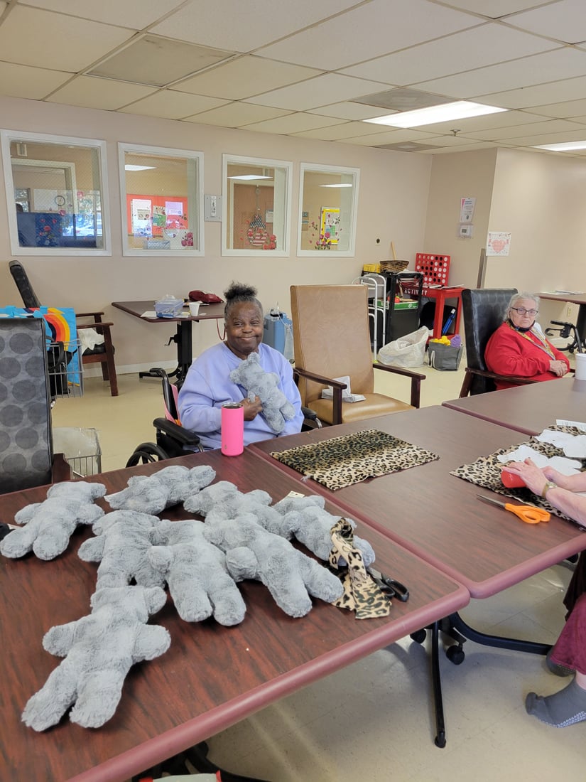 Columbus East - Making Teddy Bears (2253)
