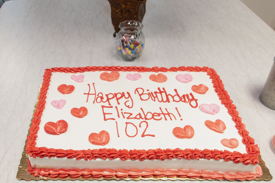Richmond Hill Resident - Elizabeth Wilbanks 102nd Birthday (2310)