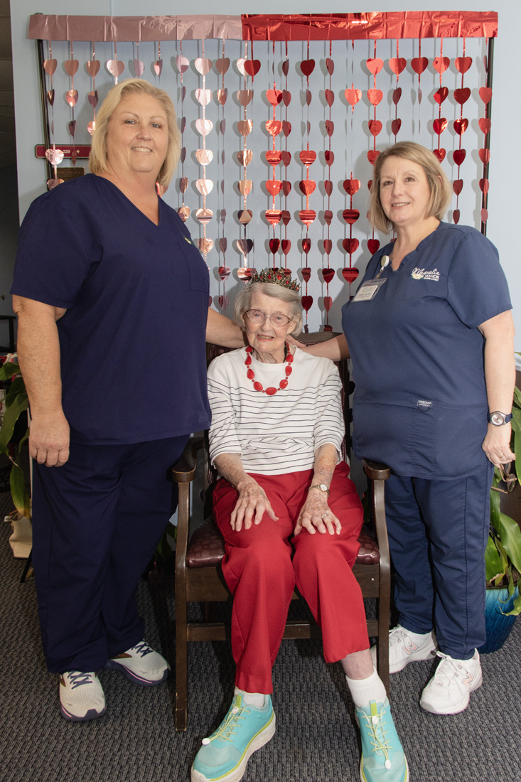 Richmond Hill Resident - Elizabeth Wilbanks 102nd Birthday (2375)