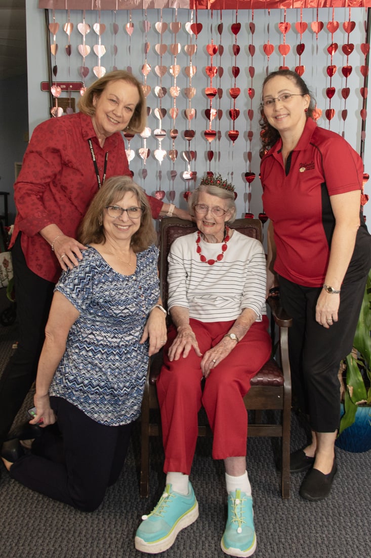 Richmond Hill Resident - Elizabeth Wilbanks 102nd Birthday (2380)