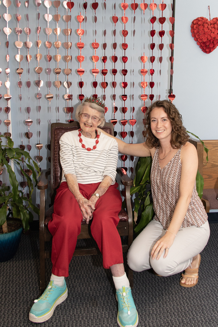 Richmond Hill Resident - Elizabeth Wilbanks 102nd Birthday (2385)