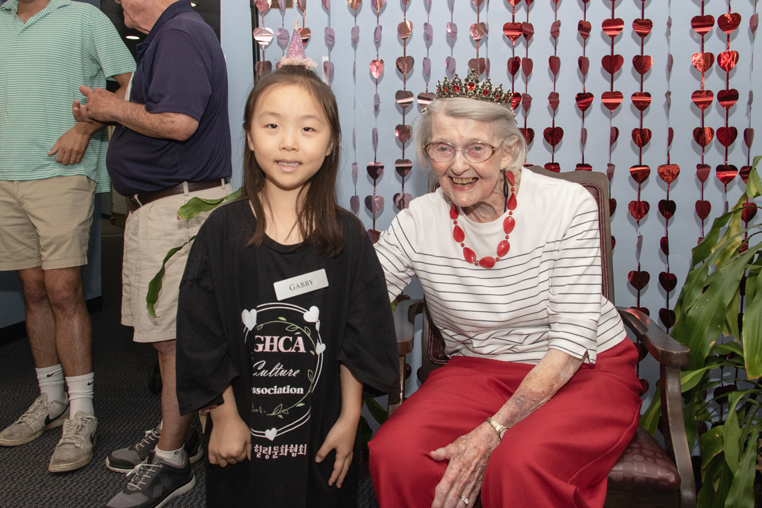 Richmond Hill Resident - Elizabeth Wilbanks 102nd Birthday (2457)